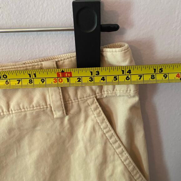 Zara Tan Khaki Cream Tan Cropped Barrel Leg Pants Cotton Boho Women's size XS - Picture 8 of 12